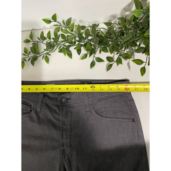 AG Mens The Everett Slim Straight Pants Size 31x32 Gray Plaid Cotton & Elastane - Picture 11 of 16